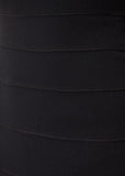Asymmetric Dress in Black