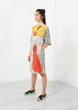 3/4 Sleeve Kimono Dress - Deleted on Shopify